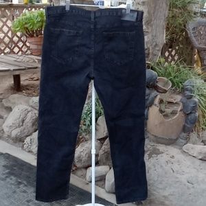 Men's black jeans good condition size 38 Dash 32 Stretch